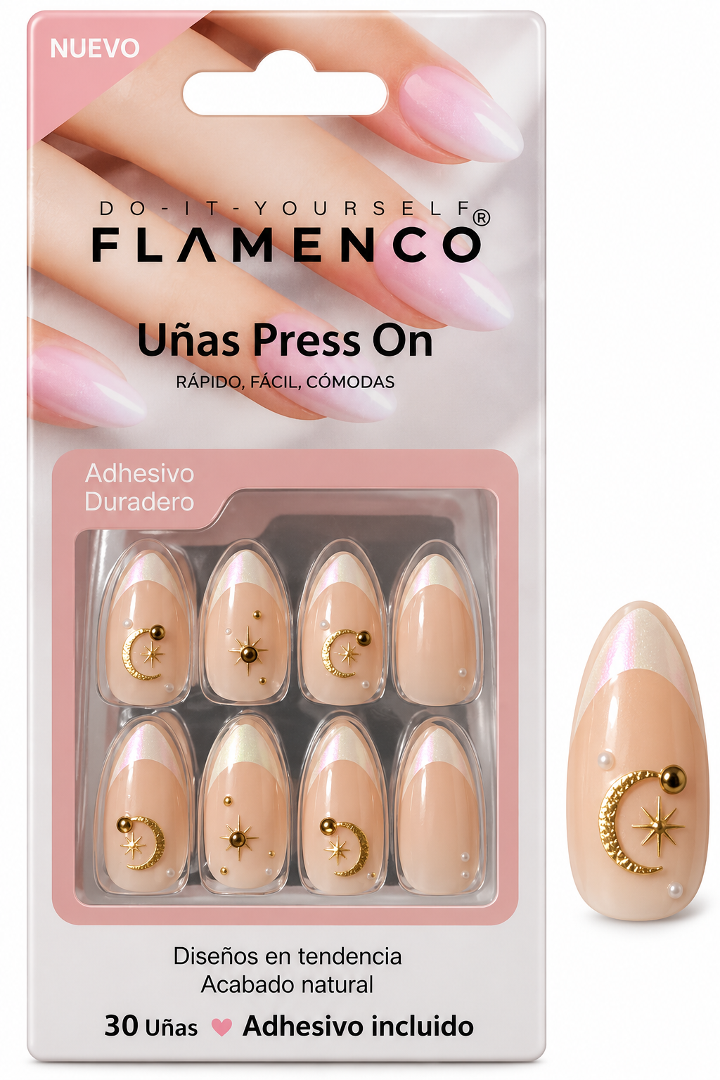 uñas press on 8840-142