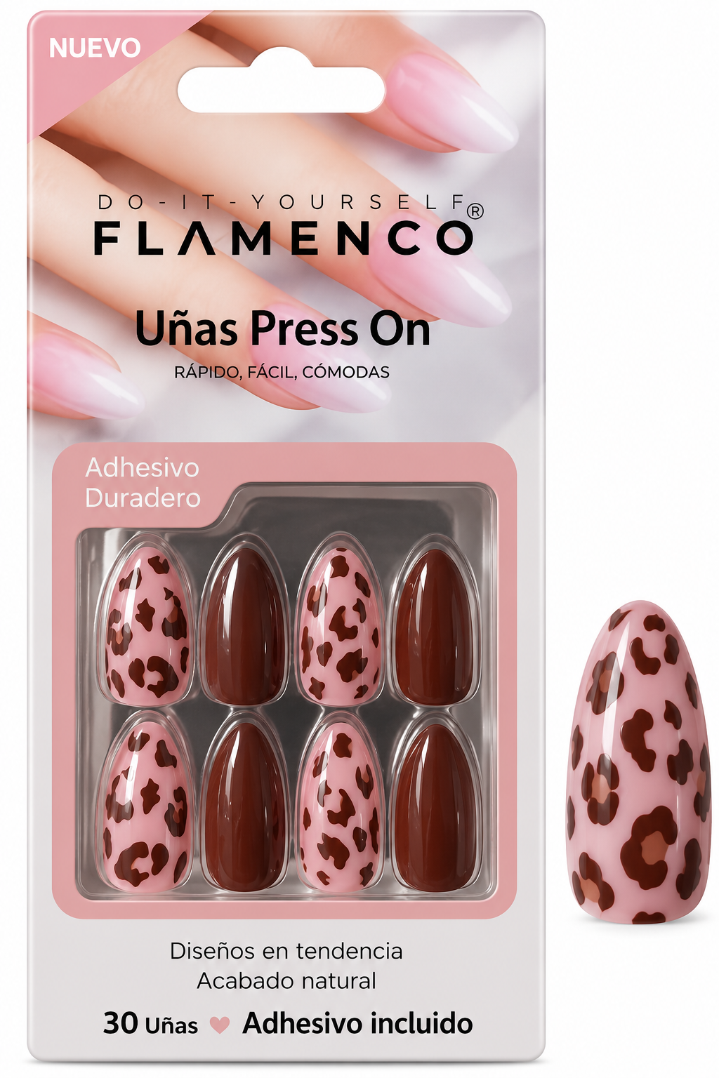 uñas press on 8840-143