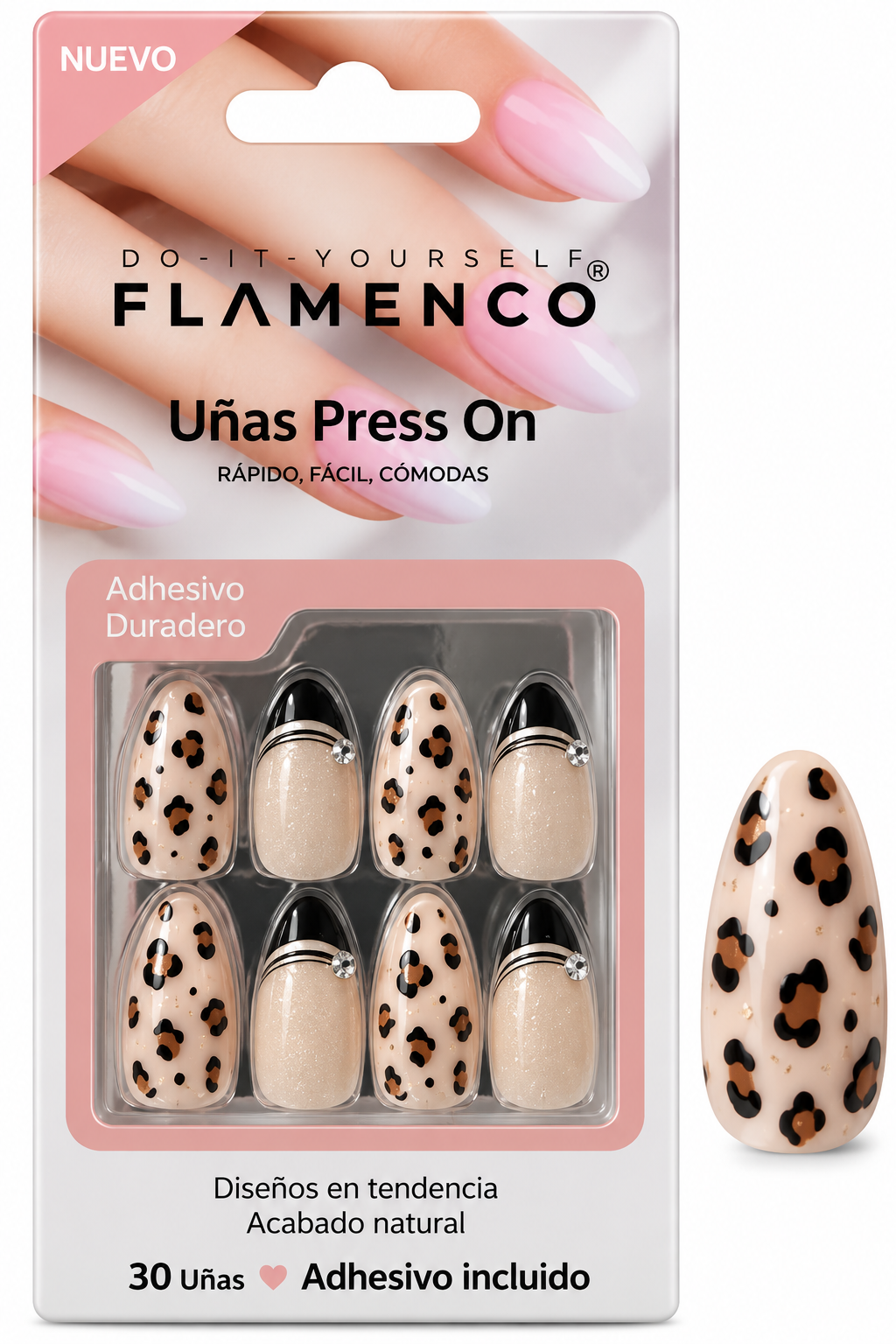 uñas press on 8840-141