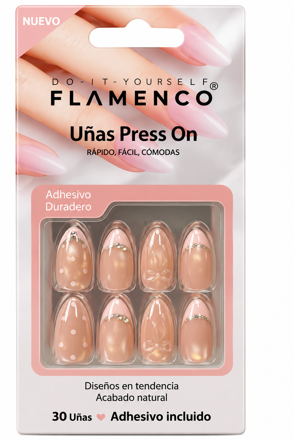 uñas press on 8840-135