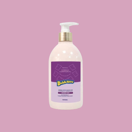 CREMA CORPORAL BUBBALUU 500 ml UVA