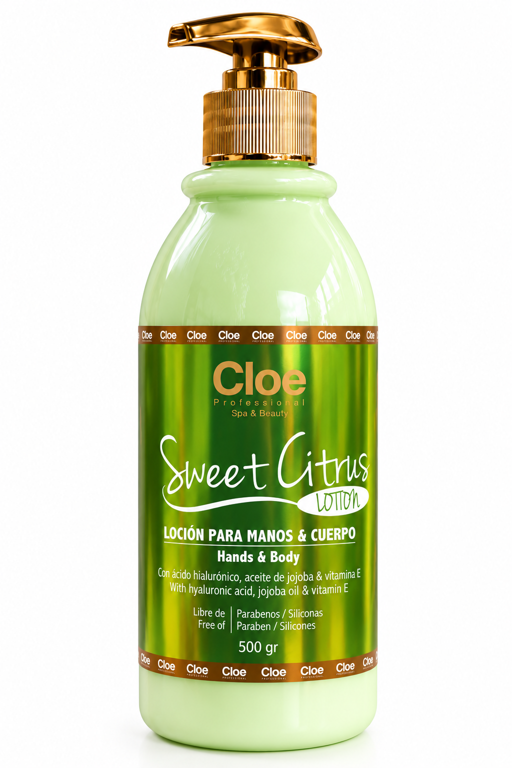 LOCIÓN PARA MANOS Y CUERPO - SWEET CITRUS LOTION CLOE 500gr