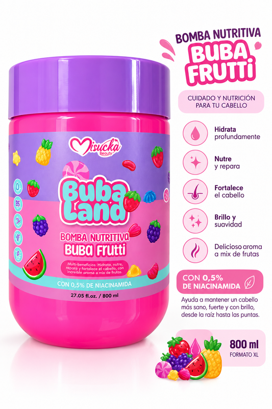 BUBA LAND BOMBA NUTRITIVA BUBA FRUTTI 800ml