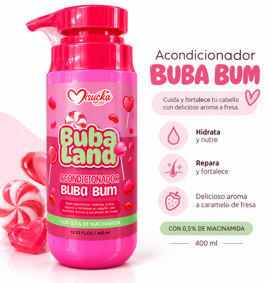 BUBA LAND ACONDICIONADOR BUBA BUM 400ml - MISUCKA