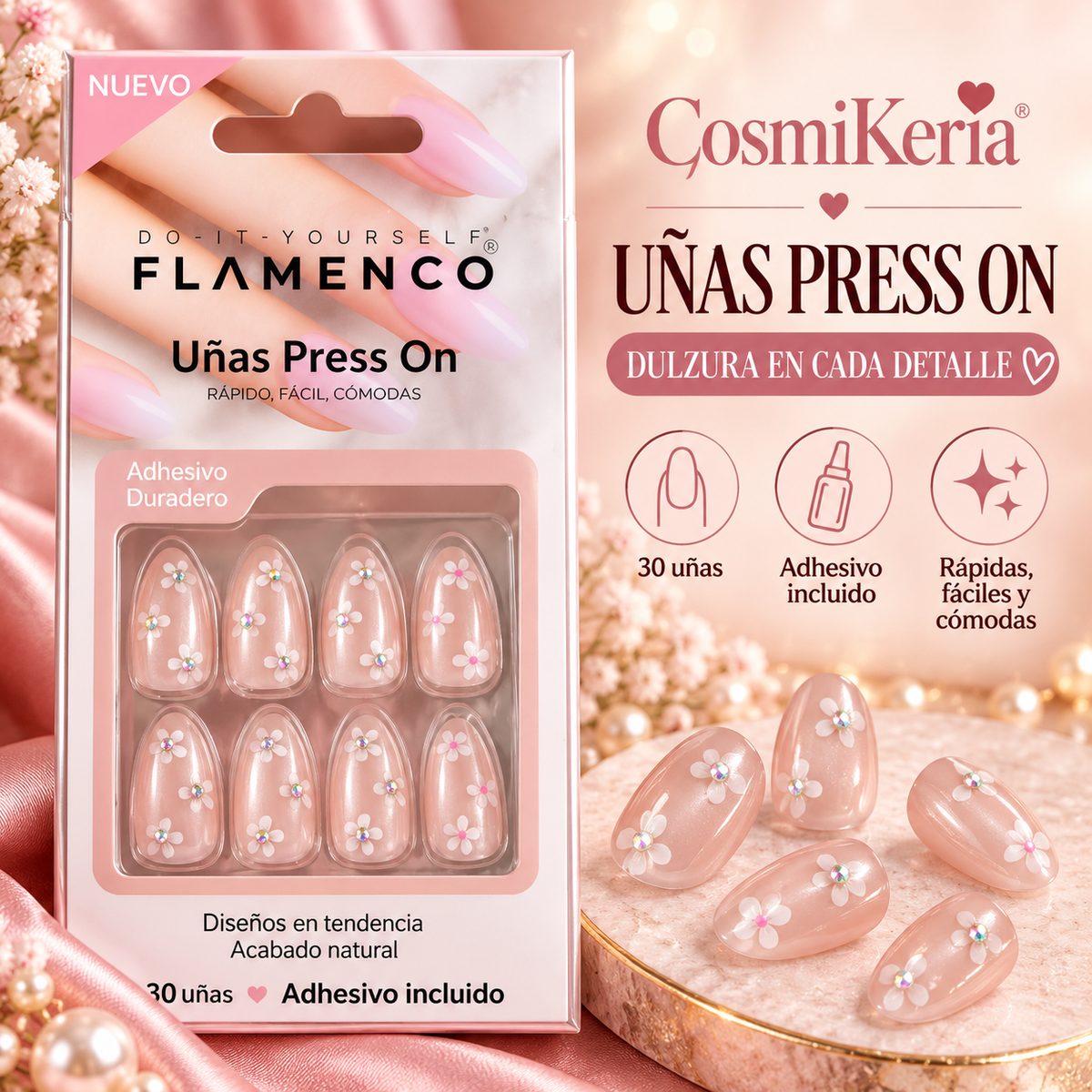 UÑAS PRESS ON 8840-147