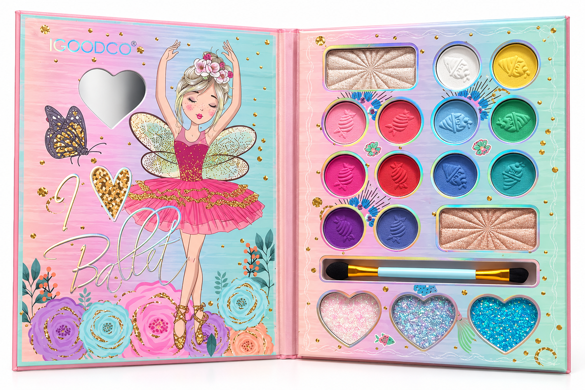 Paleta de maquillaje ballet niña