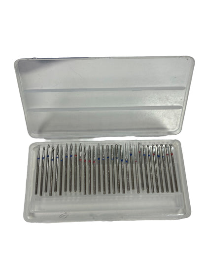 SET DE FRESAS PARA TORNO DE ACERO DE TUNGSTENO 30PCS.