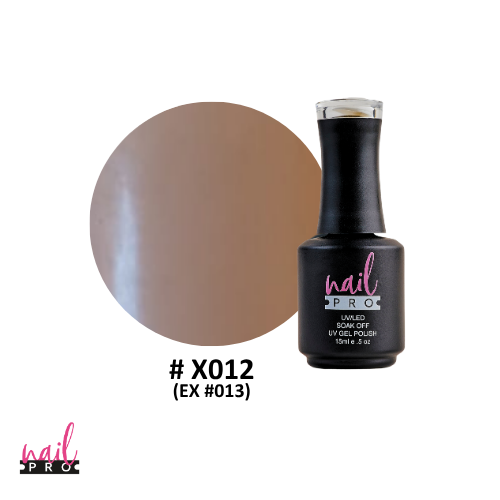 ESMALTE PERMANENTE X012 NAIL PRO (beige nude)