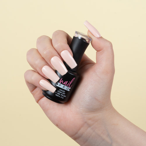 ESMALTE PERMANENTE X014 NAIL PRO (color piel claro)