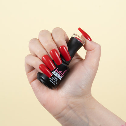 ESMALTE PERMANENTE X067 NAIL PRO (rojo italiano)