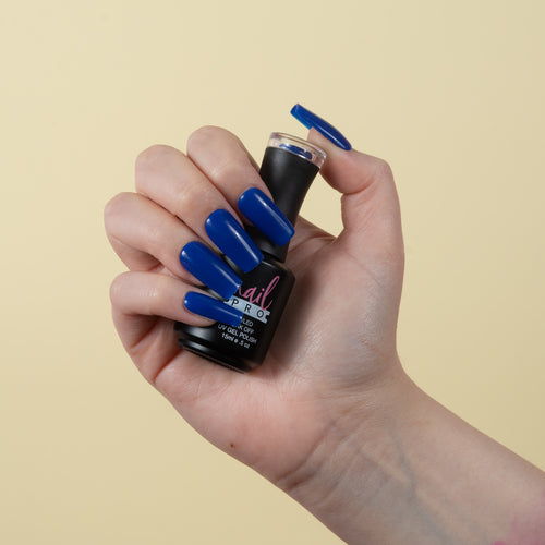 ESMALTE PERMANENTE X081 NAIL PRO (azul)