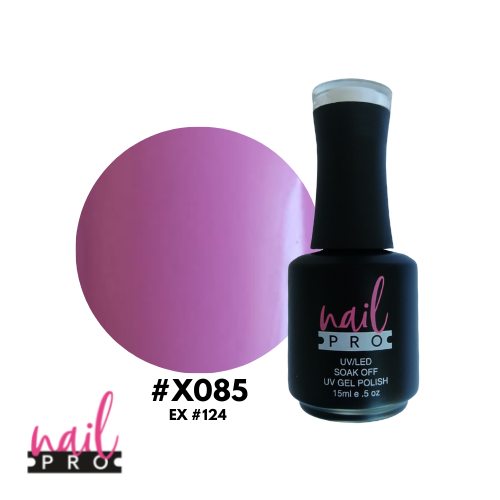 ESMALTE PERMANENTE X085 NAIL PRO (Lila)