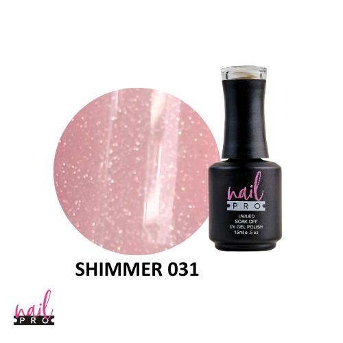 ESMALTE PERMANENTE SHIMMER FRE 031 NAIL PRO