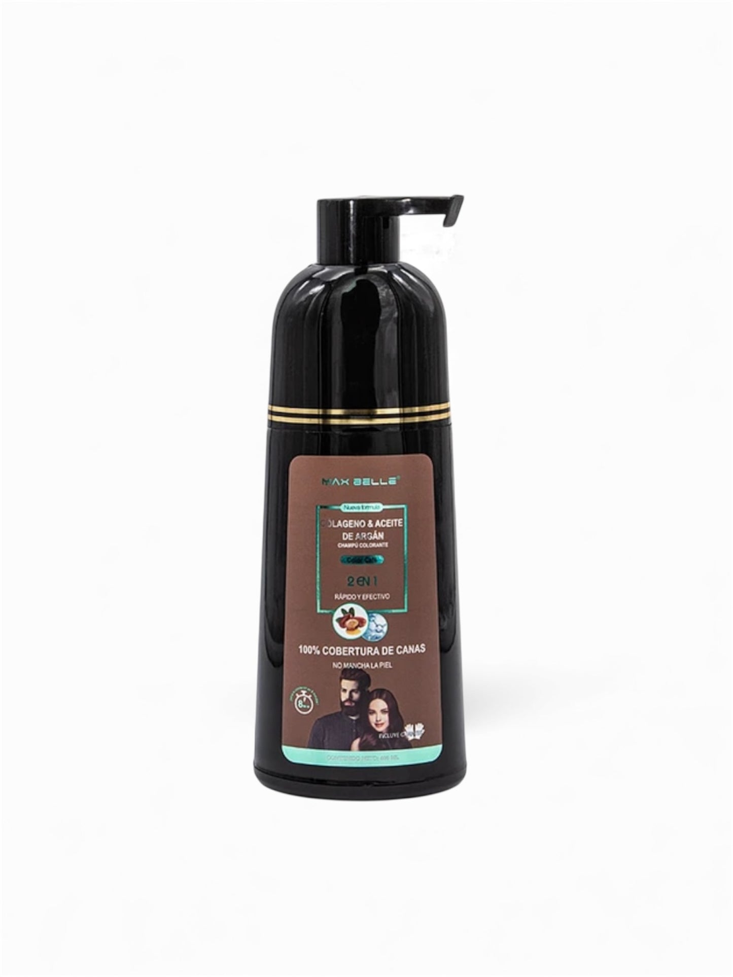 SHAMPOO COLORANTE CAFÉ 400ml COBERTURA DE CANAS