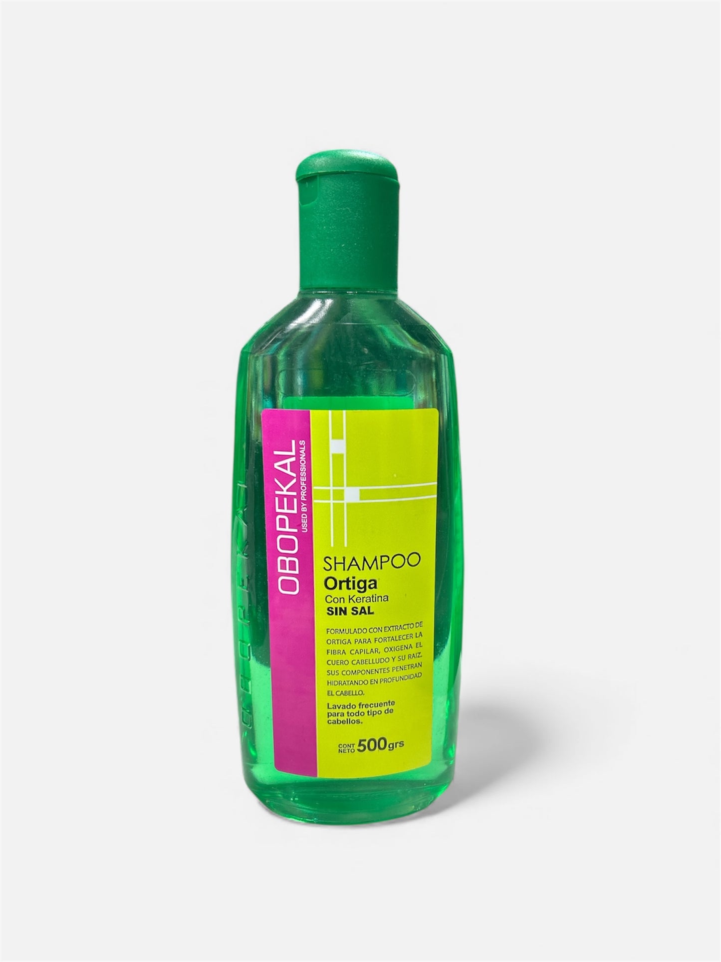 SHAMPOO ORTIGA 500gr SIN SAL OBOPEKAL