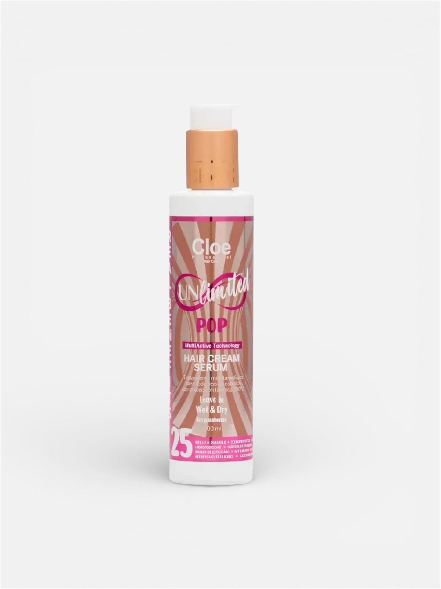UNLIMITED POP HAIR CREAM SERUM MULTIBENEFICIOS 200ml CLOE