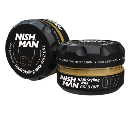 HAIR AQUA WAX NISHMAN GOLD ONE 07 150ml (cera capilar)