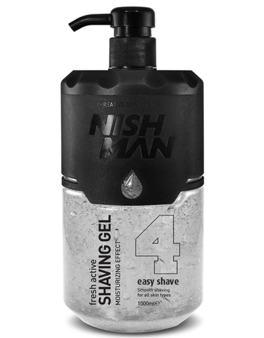 SHAVING GEL NISHMAN 1000 ML N4 EASY SHAVE