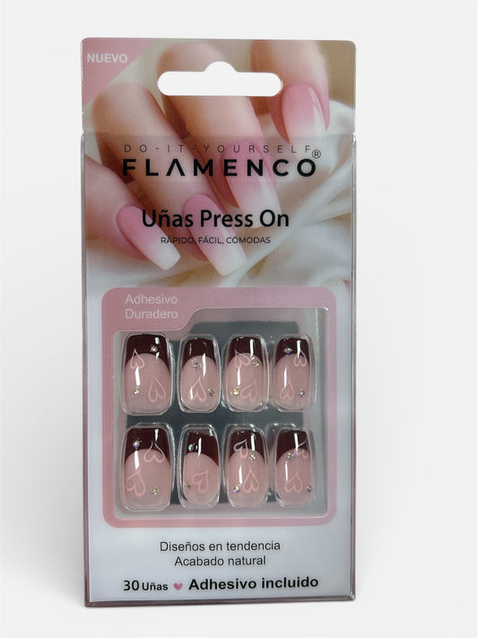 uñas press on 8876-11