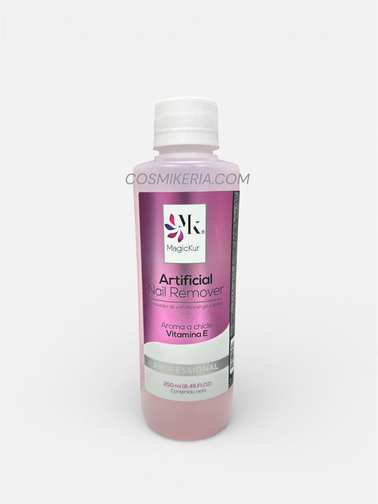 REMOVEDOR DE ESMALTES EN GEL Y ACRÍLICO MAGICKUR 250ml AROMA A CHICLE