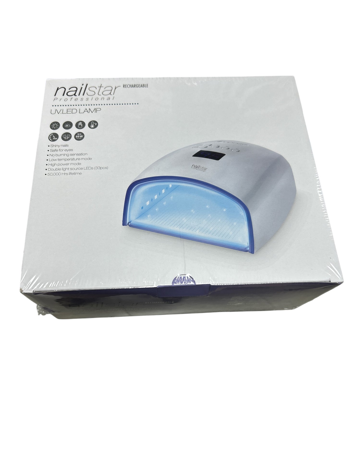 LAMPARA INALÁMBRICA NAILSTAR 66w (RECARGABLE)