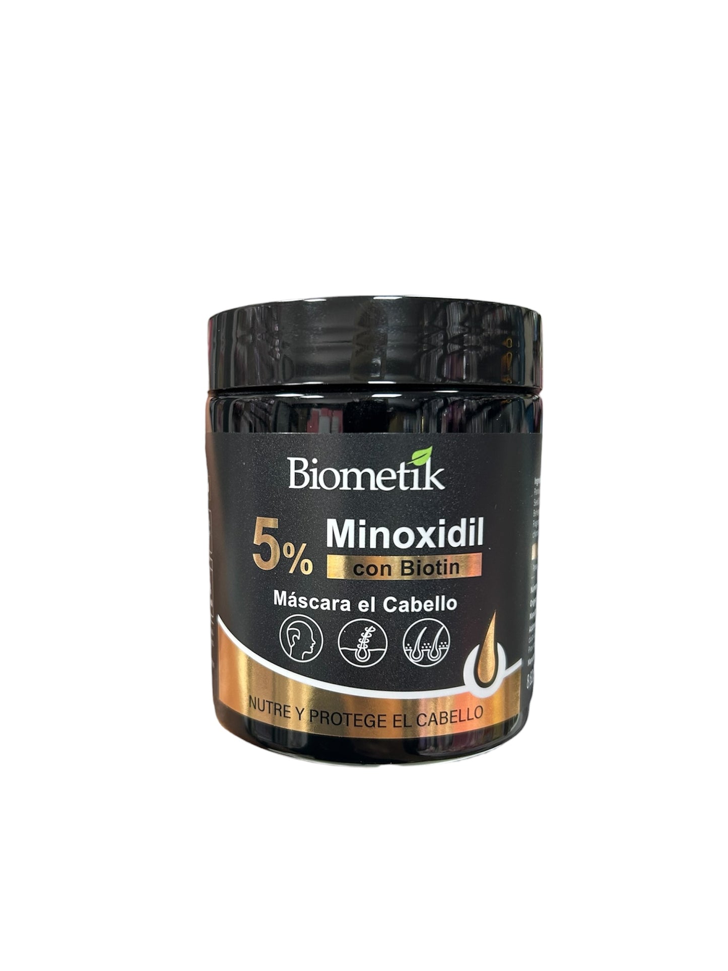 MÁSCARA DE CABELLO 250gr UNISEX CON MINOXIDIL Y BIOTIN BIOMETIK