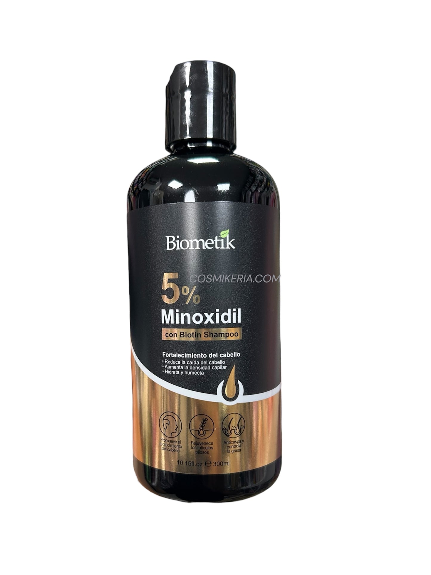 SHAMPOO CON MINOXIDIL Y BIOTINA 300ml BIOMETIK