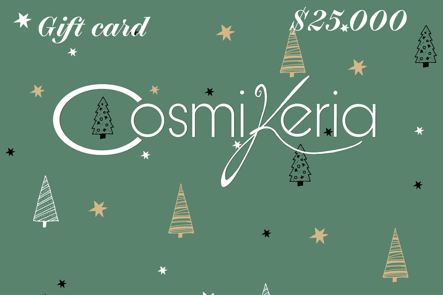 Gift card Navideña