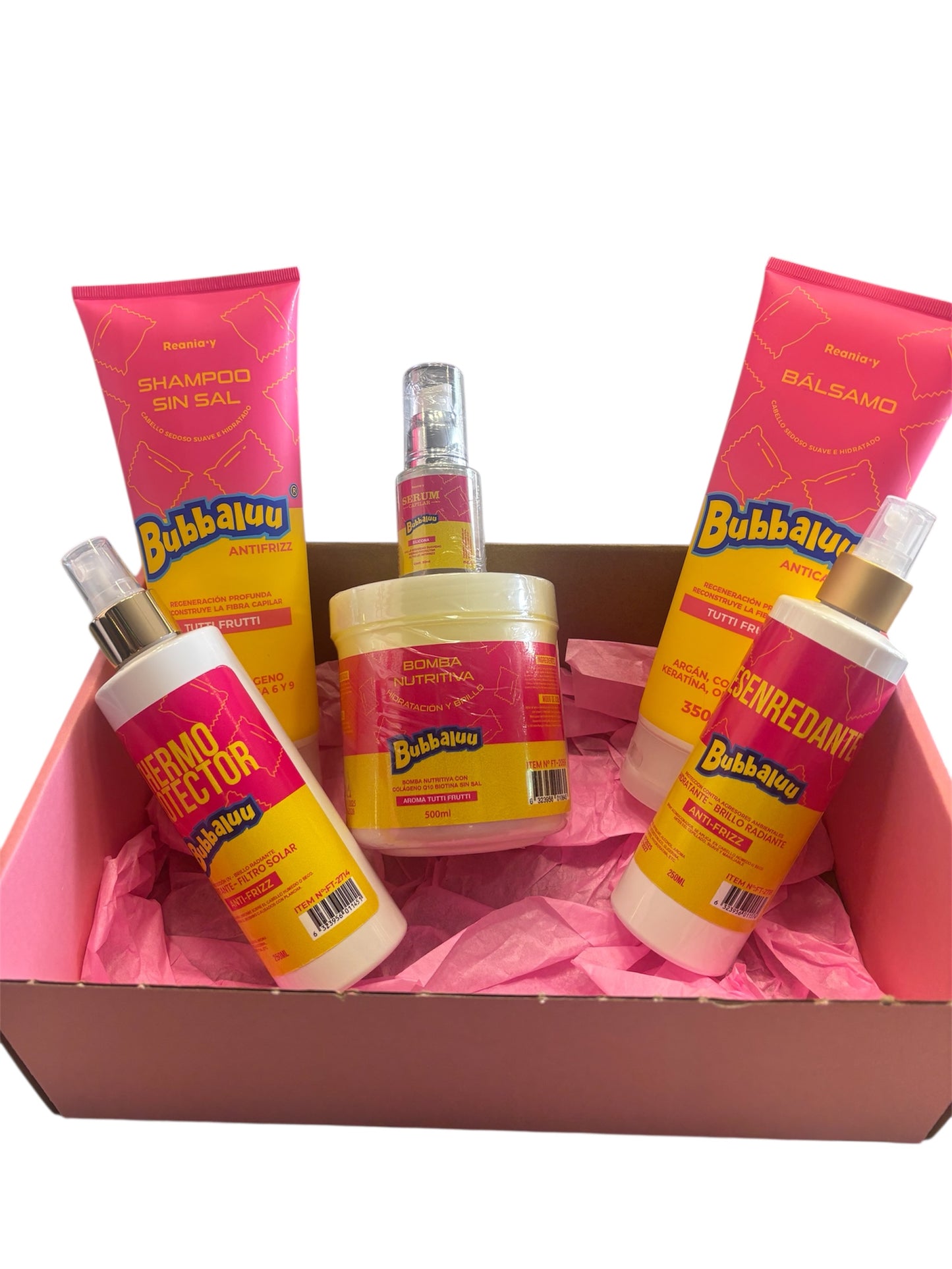 Kit capilar completo TUTIFRUTI bubbaluu