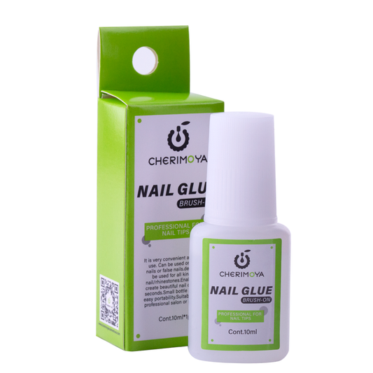 NAIL GLUE PEGAMENTO DE UÑAS CHERIMOYA