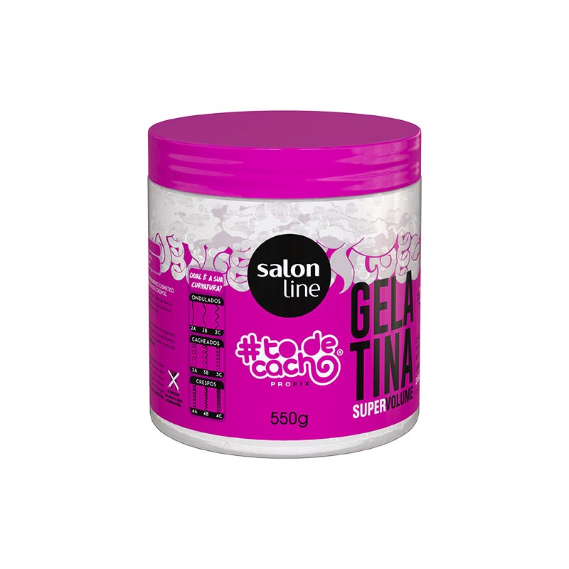 TODECACHO GELATINA SÚPER VOLUMEN 550g SALON LINE