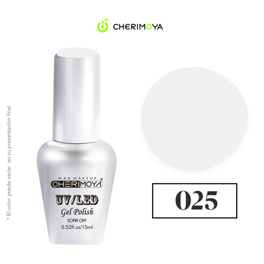 ESMALTE PERMANENTE #025 BLANCO