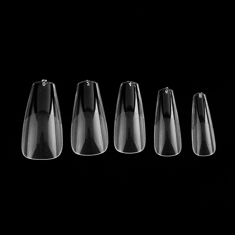 TIPS SOFT GEL COFFIN CORTO 120 PCS CHERIMOYA