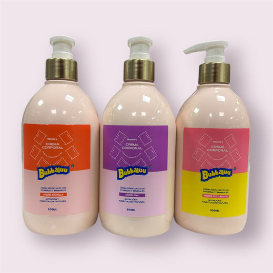 TRIPACK CREMAS BUBBALUU