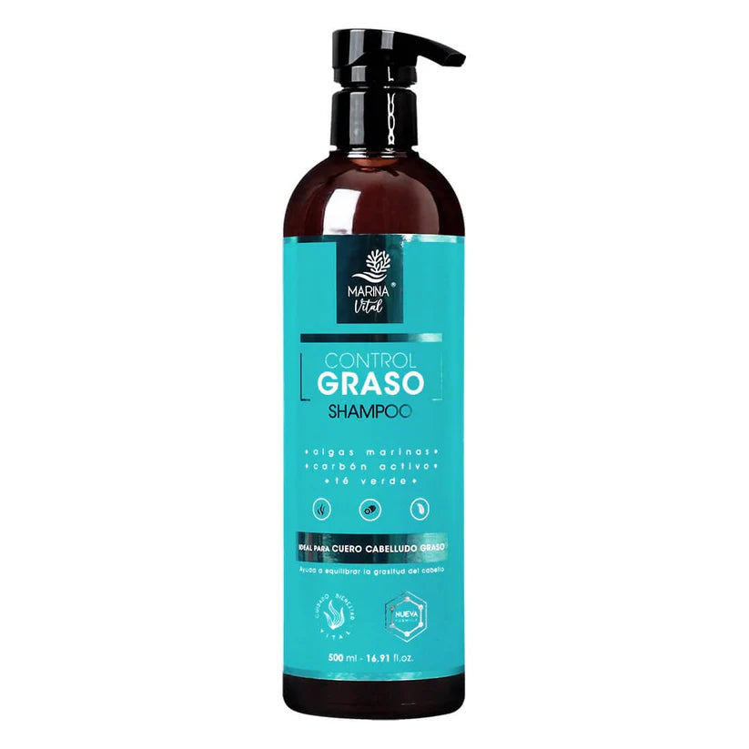 SHAMPOO CONTROL GRASO 500 ML MARINA VITAL