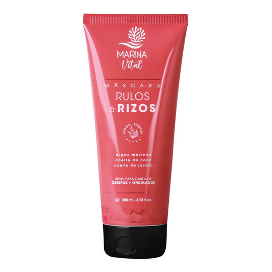MASCARA RULOS & RIZOS 200ml. MARINA VITAL