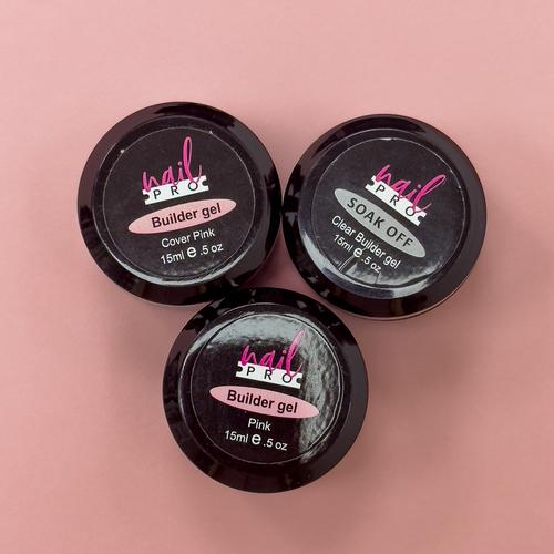 BUILDER GEL PINK NAIL PRO 15ML
