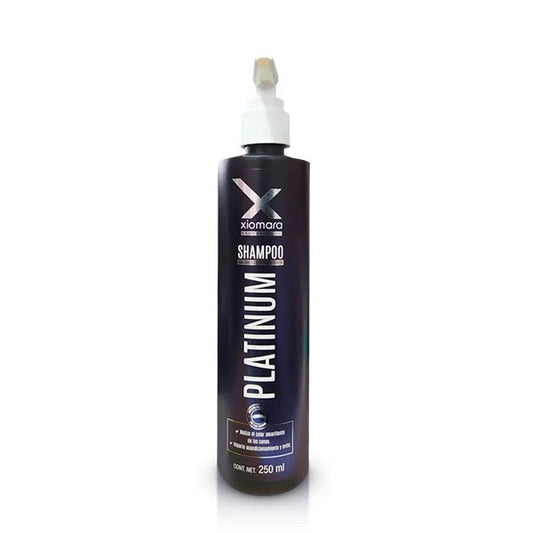 SHAMPO PLATINUM 250ML Xiomara (SHAMPOO MATIZADOR)