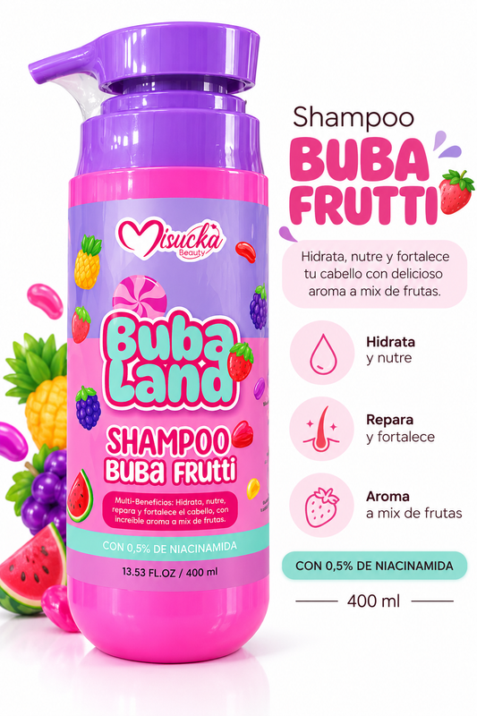 BUBA LAND SHAMPOO BUBA FRUTTI 400ML - MISUCKA