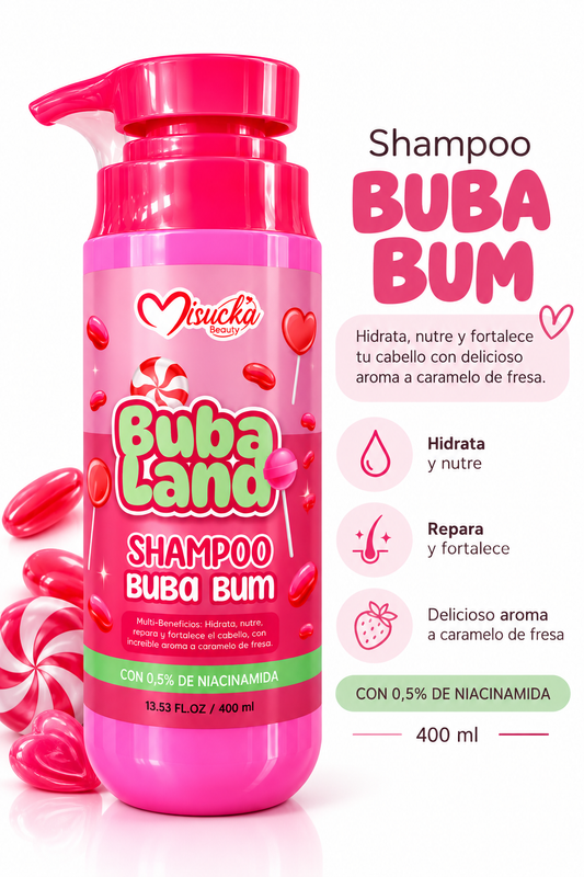 BUBA LAND SHAMPOO BUBA BUM 400ML - MISUCKA